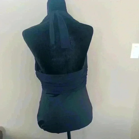 MagicSuit Womens Black Halter Padded Slimming Swimsuit L - Picture 4 of 15